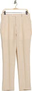 Tommy Hilfiger Flat Front Linen Trousers