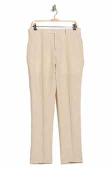 Tommy Hilfiger Flat Front Linen Trousers