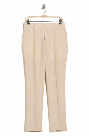 Tommy Hilfiger Flat Front Linen Trousers
