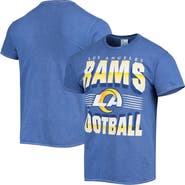 '47 Men's '47 Royal Los Angeles Rams Rocker Vintage Tubular T-Shirt