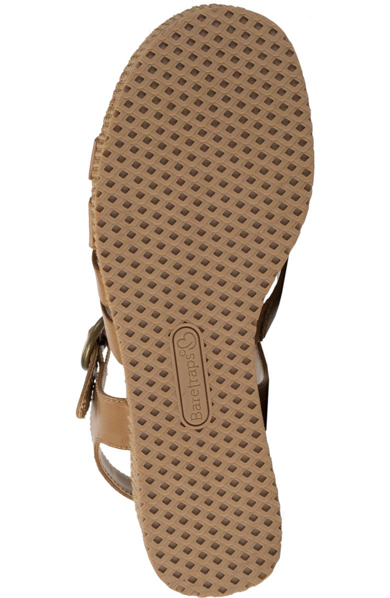 BARETRAPS Savannah Wedge Sandal, Alternate, color, Caramel
