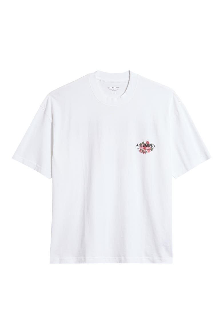 Roza Cotton Graphic T-Shirt, Alternate, color, ASHEN WHITE