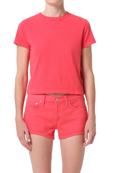 Adine Shrunken Supima® Cotton T-Shirt