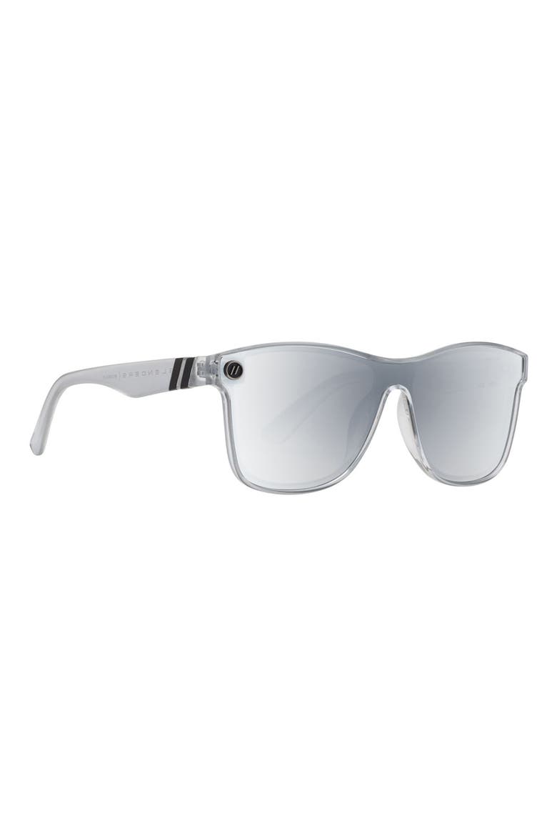 Millenia X2 99mm Polarized Square Sunglasses, Alternate, color, SILVER STRIKE