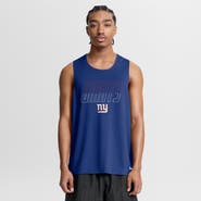 Nike Men's Nike Royal New York Giants Kickoff Miler Dri-FIT Tank Top