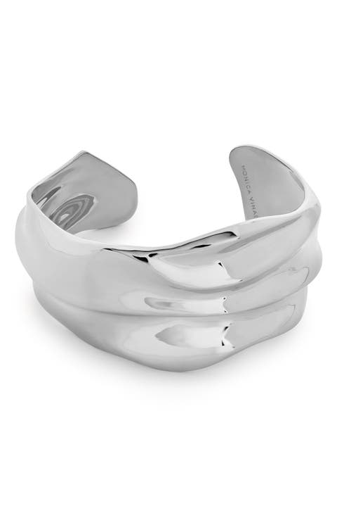 Nomade Sterling Silver Bold Cuff