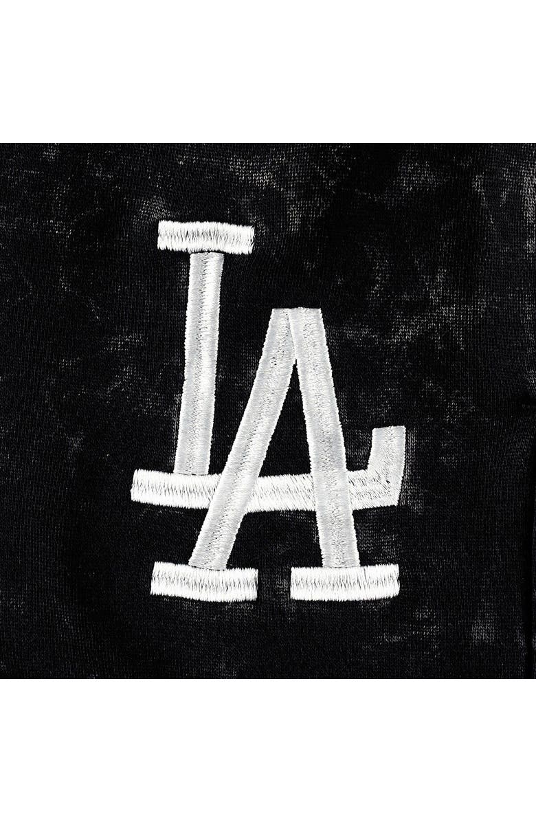 THE WILD COLLECTIVE Women's The Wild Collective Black Los Angeles Dodgers Marble Jogger Pants, Alternate, color, Black