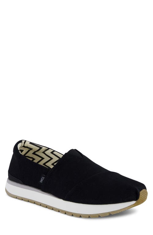 Toms Alpargata Resident Plus Slip-on Sneaker In Black