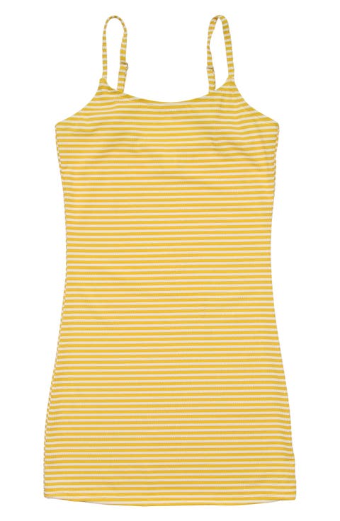 Kids' Sunshine Stripe Cover-Up Dress (Big Kid)