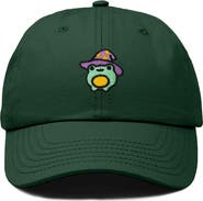 Dalix Sorcerer Frog Embroidered Dad Hat