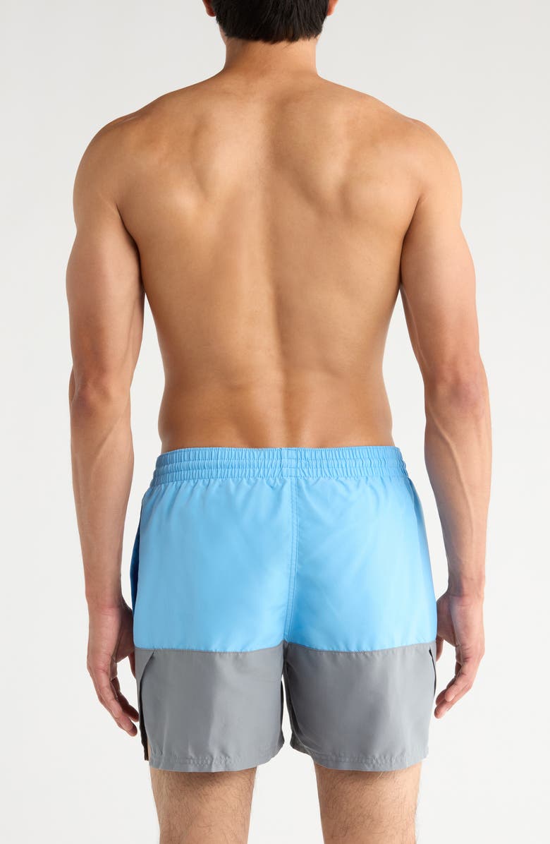 Nike Colorblock Drawstring Volley Shorts, Alternate, color, 438 University Blue