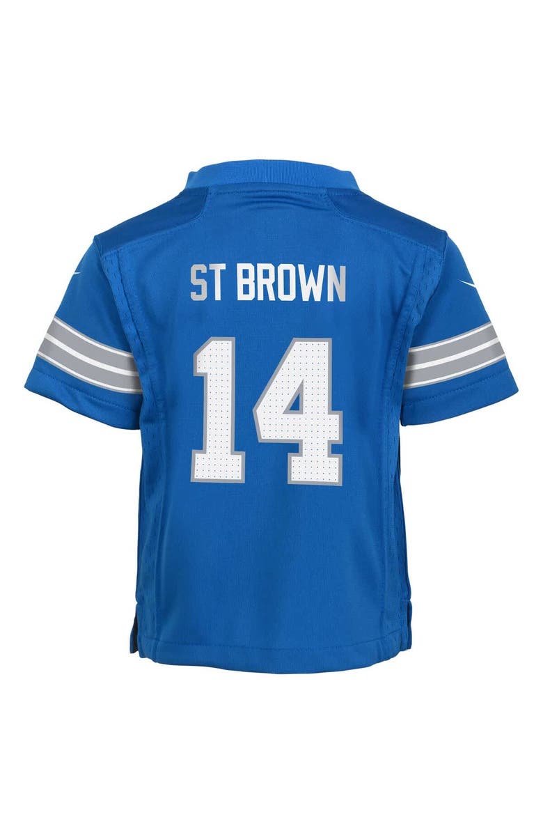 Nike Infant Nike Amon-Ra St. Brown Blue Detroit Lions Team  Player Game Jersey, Alternate, color, Blue