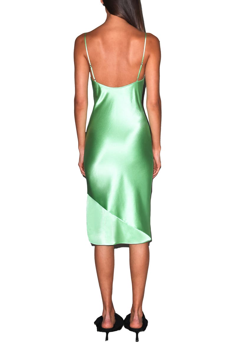 V-Neck Slip, Alternate, color, Pastel Lime