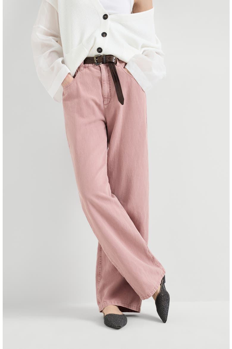 Contemporary trousers, Alternate, color, Pink