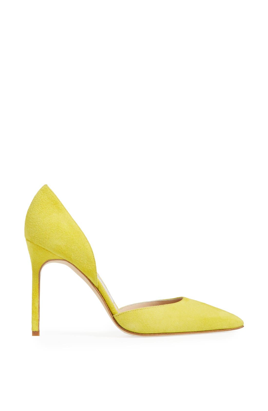 Manolo Blahnik 'Tayler' d'Orsay Pump, Alternate, color, 