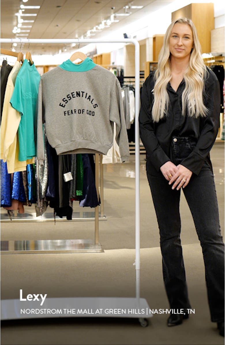 Kids' Graphic Mixed Media Fleece Hoodie, sales video thumbnail