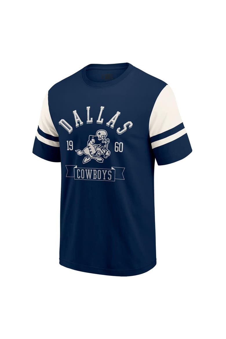Men's Darius Rucker Collection by Fanatics  Navy Dallas Cowboys Throwback T-Shirt, Alternate, color, Navy