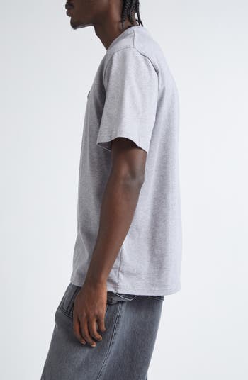 Embroidered Logo Cotton T-Shirt