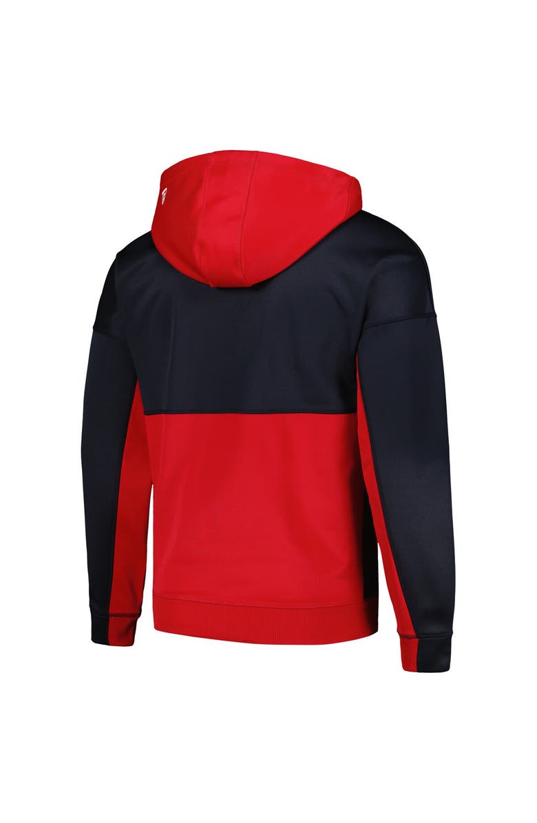 5TH AND OCEAN BY NEW ERA Men's 5th & Ocean by New Era Navy USMNT Active Pullover Hoodie, Alternate, color, 