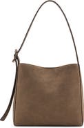 MANGO Suede Shopper Bag