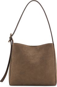 MANGO Suede Shopper Bag