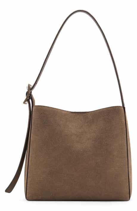 MANGO Suede Shopper Bag