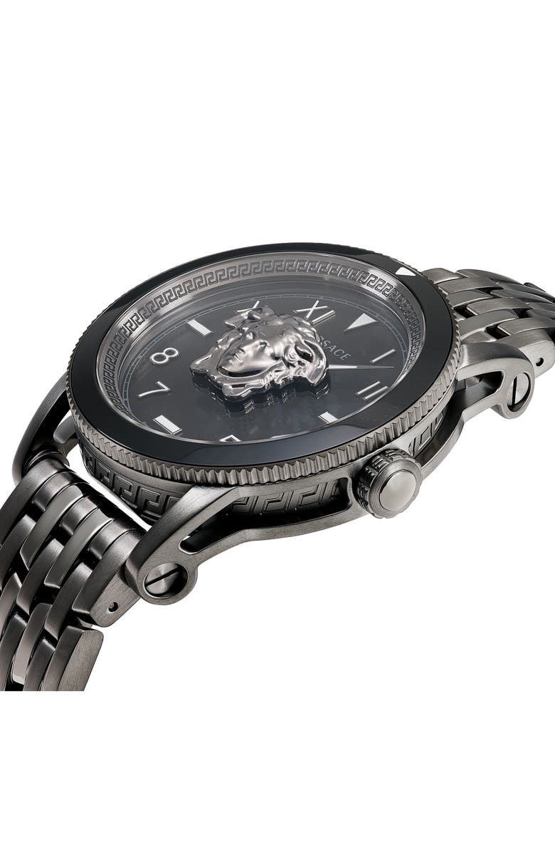 Versace Palazzo Bracelet Watch, 43mm, Alternate, color, 