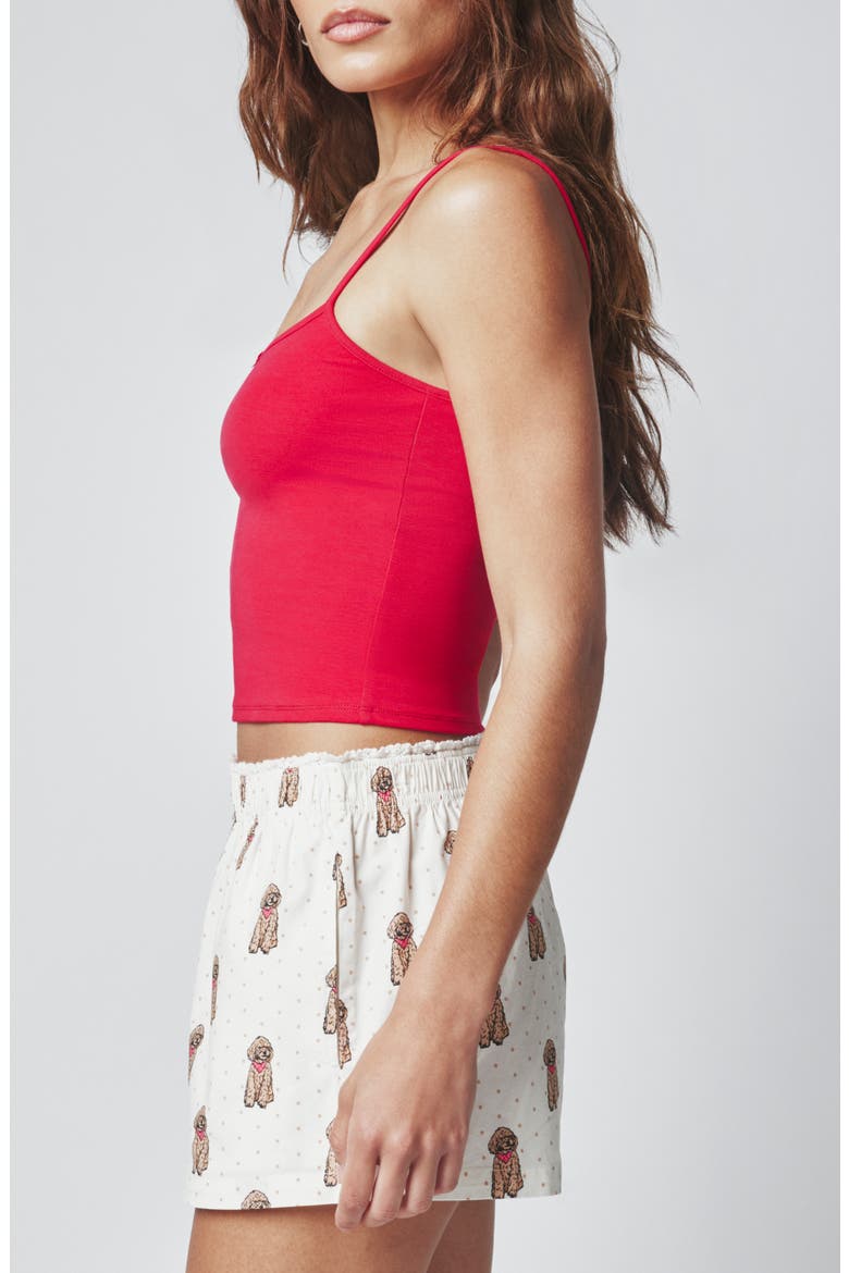 Tank & Shorts Set, Alternate, color, WINNIE DOT PRINT