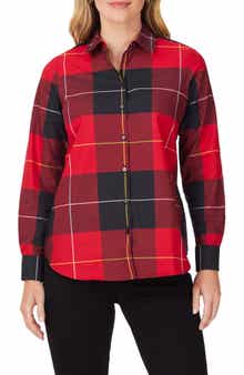 Foxcroft Rhea Gingham Shirt