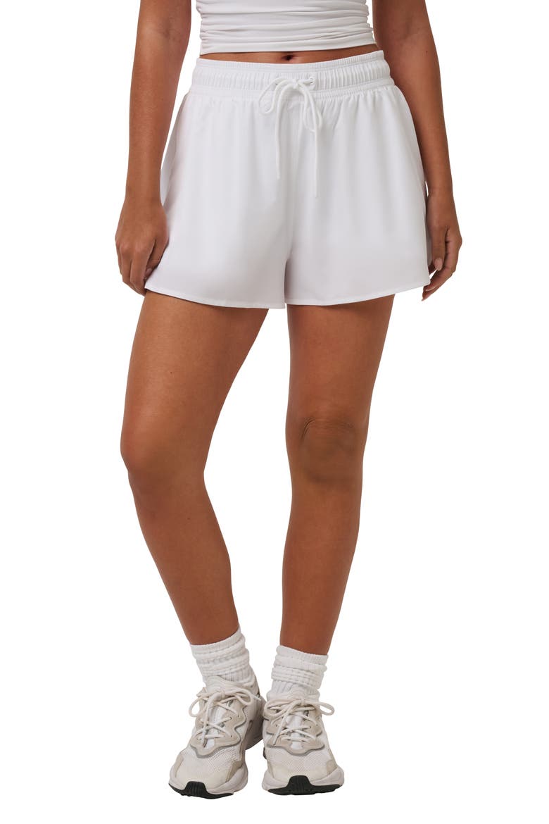 Breezeblend Challenger Shorts, Main, color, WHITE