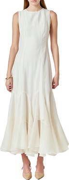Endless Rose Godet Detail Maxi Dress