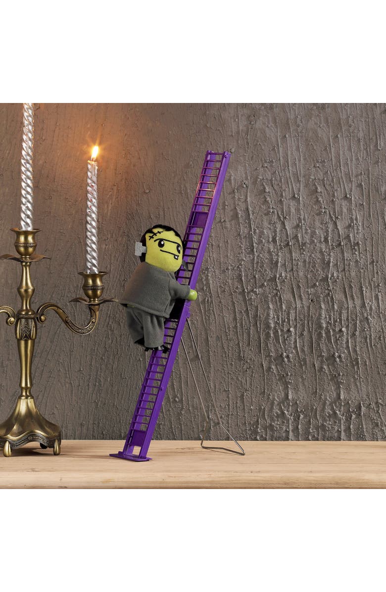 Mr. Halloween 17 in. Ladder Climbing Frankenstein, Alternate, color, Multicolor