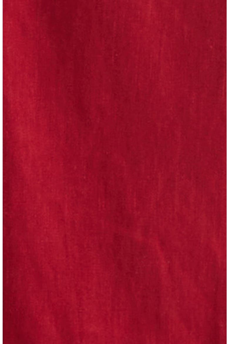 Dylan High Waist Wide Leg Linen Blend Pants, Alternate, color, DARK CHERRY