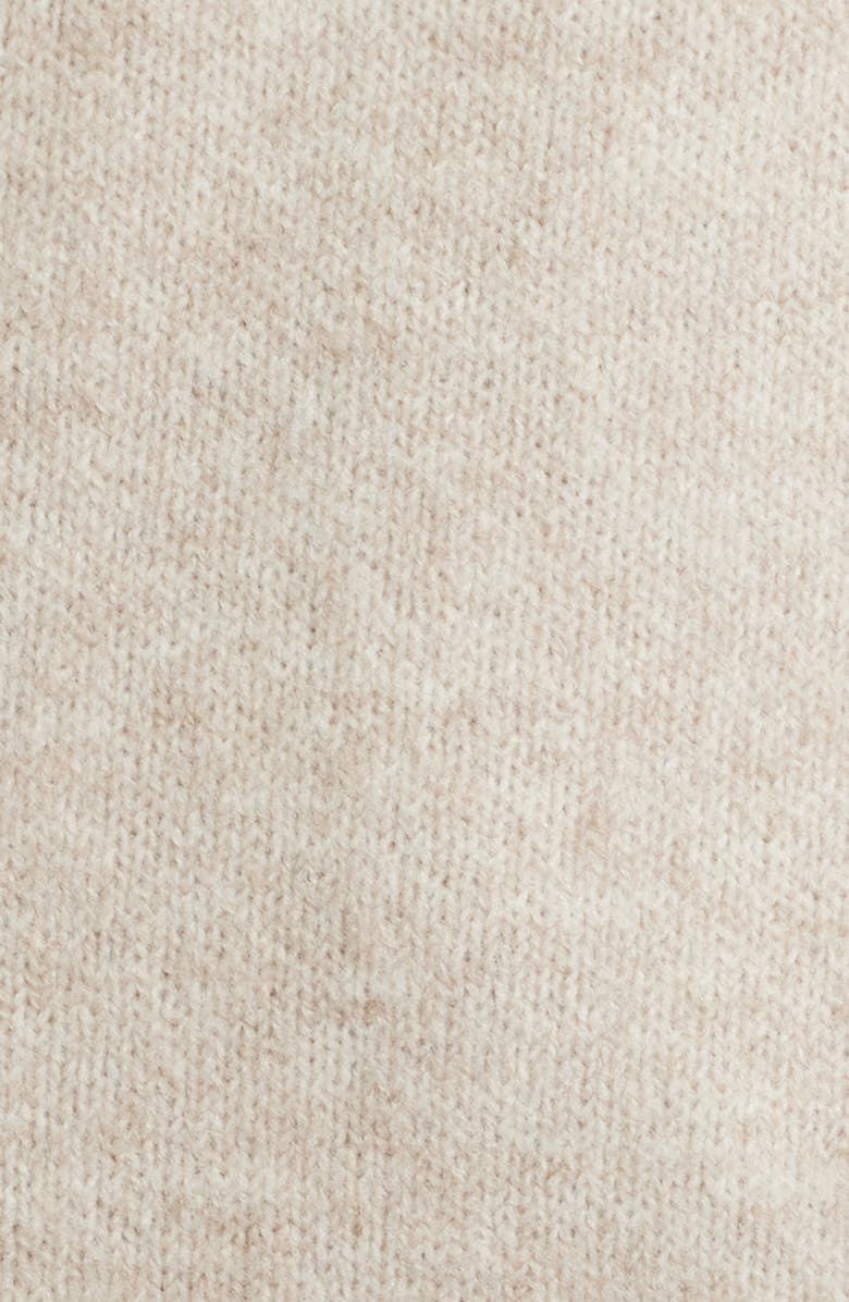 Wit & Wisdom Scarf Sweater, Alternate, color, Heather Oatmeal