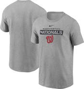 Nike Men's Nike Heather Gray Washington Nationals Team T-Shirt