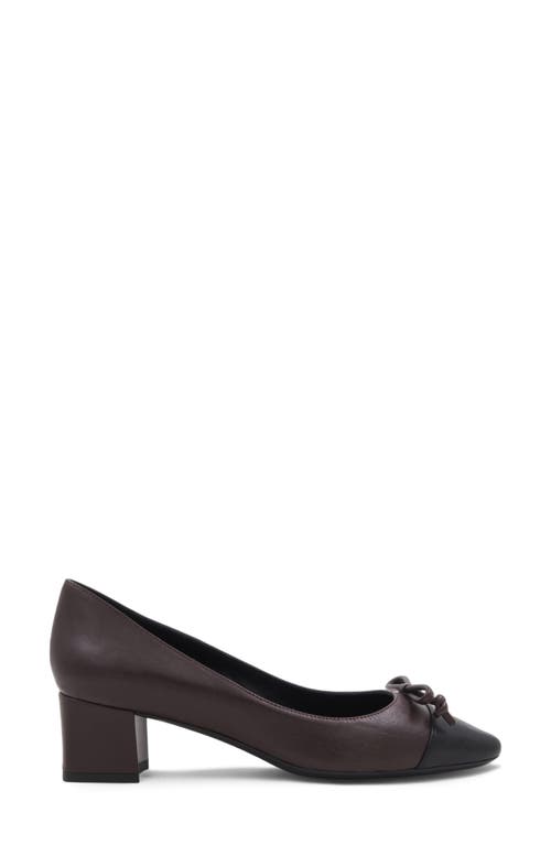 Aquatalia Palica Water Resistant Pointed Cap Toe Pump In Multi