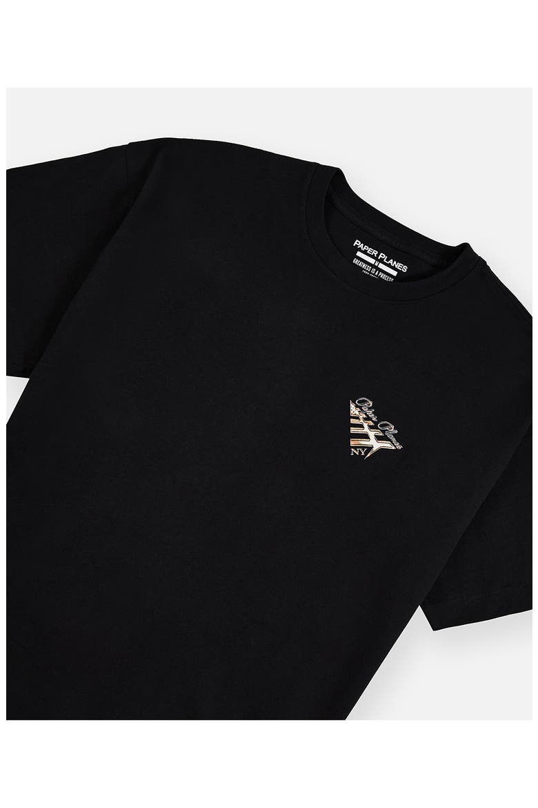NY Bridge Graphic T-Shirt, Alternate, color, BLACK