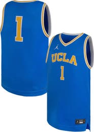 Jordan Brand Youth Jordan Brand #1 Blue UCLA Bruins Replica Basketball Jersey