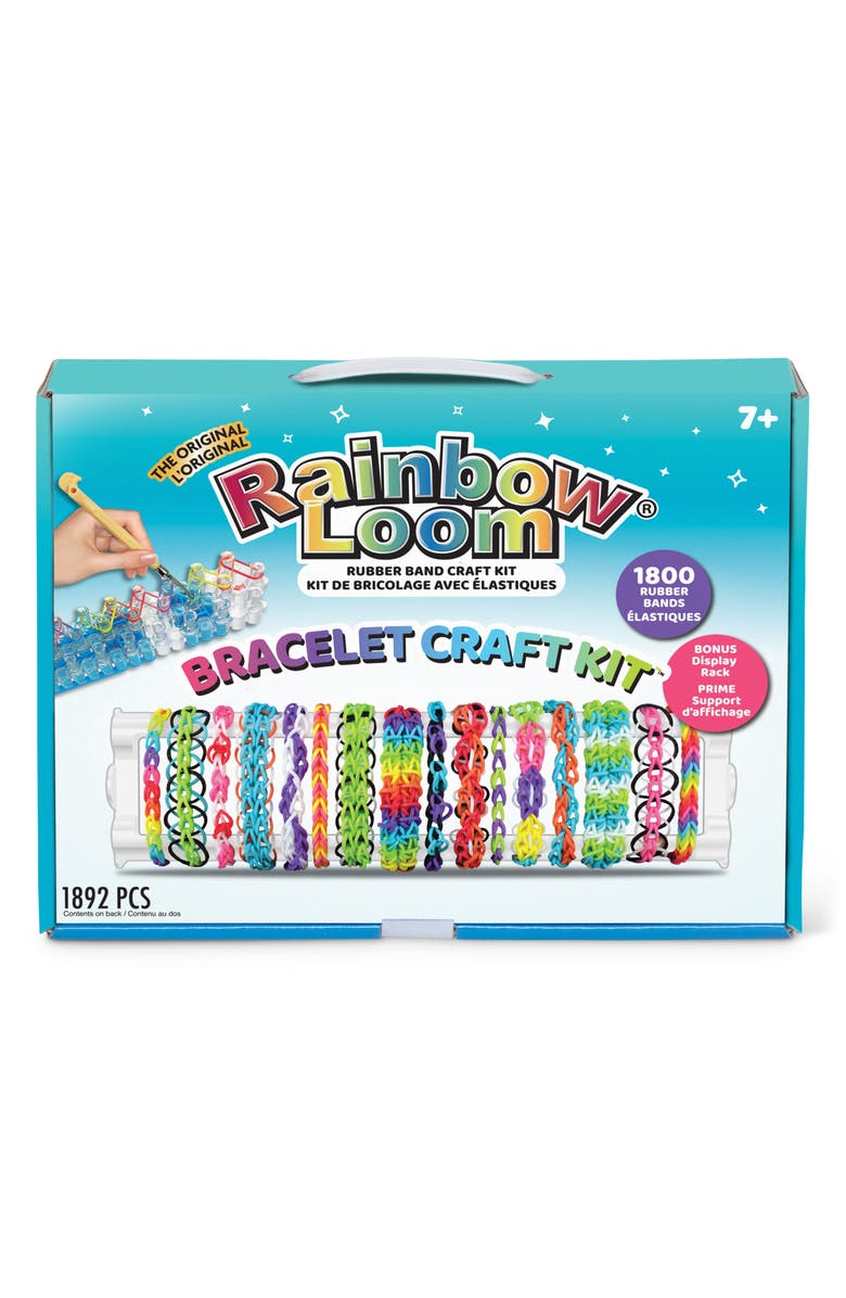 Rainbow Loom Bracelet Craft Kit, Main, color, Multi