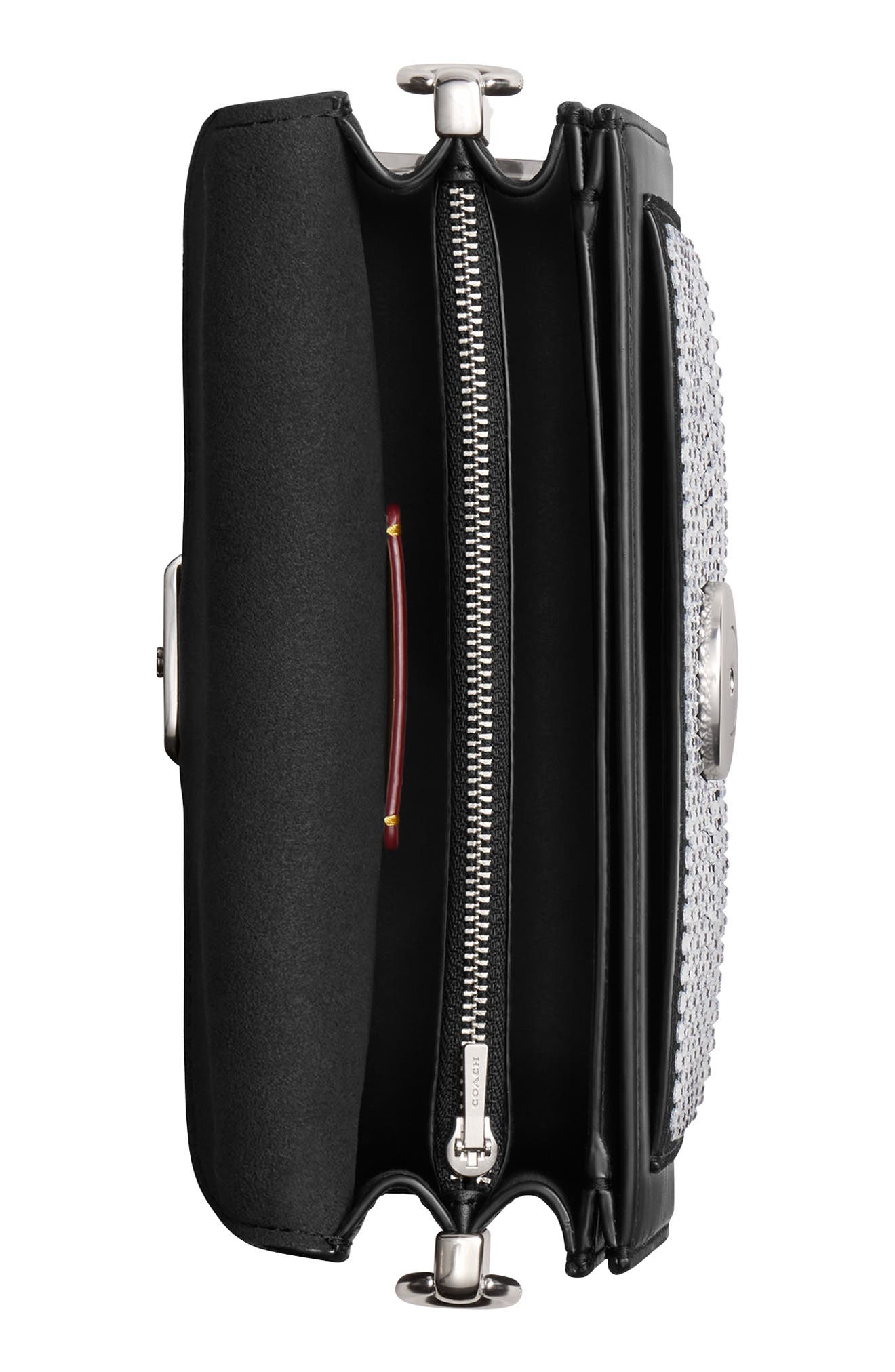 COACH Tabby 20 Crystal Shoulder Bag, Alternate, color, 