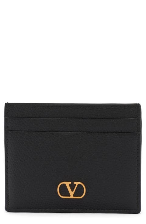 VLOGO Signature Leather Card Case