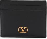 Valentino Garavani VLOGO Signature Leather Card Case