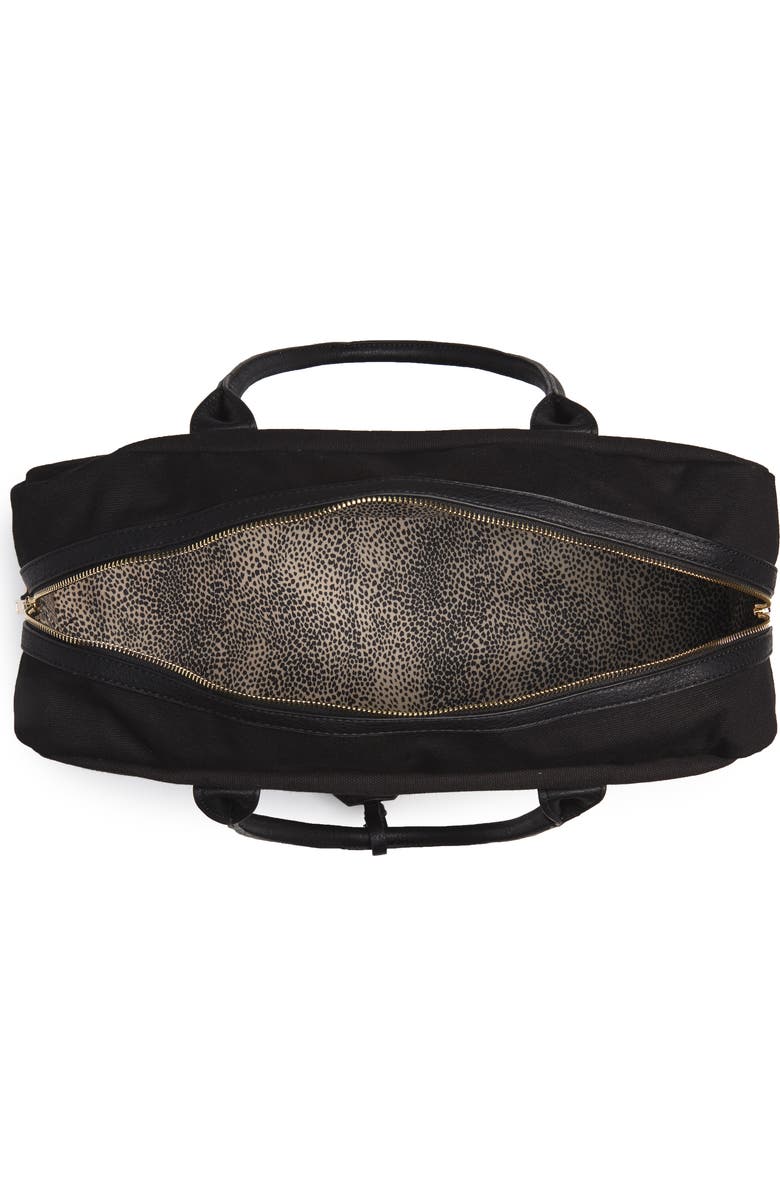 Sole Society Faux Leather Weekend Bag, Alternate, color,