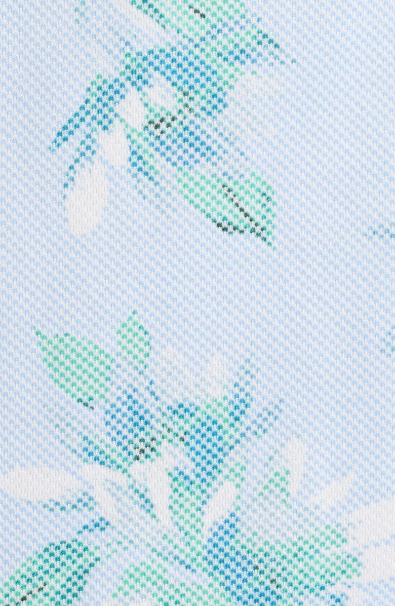 Tommy Bahama San Lucio Bloom to Spare Supima<sup>®</sup> Cotton Blend Button-Up Shirt, Alternate, color, Spa Blue