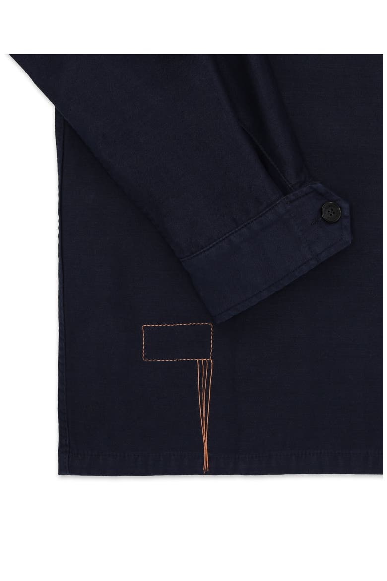 Jungle Cotton Pocket Jacket, Alternate, color, BLUE