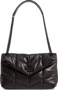 Saint Laurent Small Loulou Leather Puffer Bag