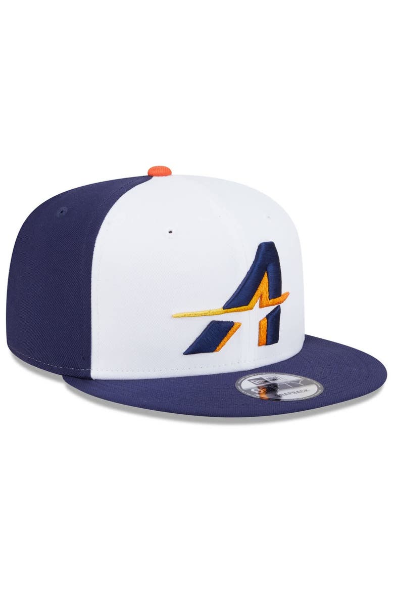 New Era Men's New Era White/Navy Houston Astros 2025 City Connect 9FIFTY Snapback Hat, Alternate, color, White