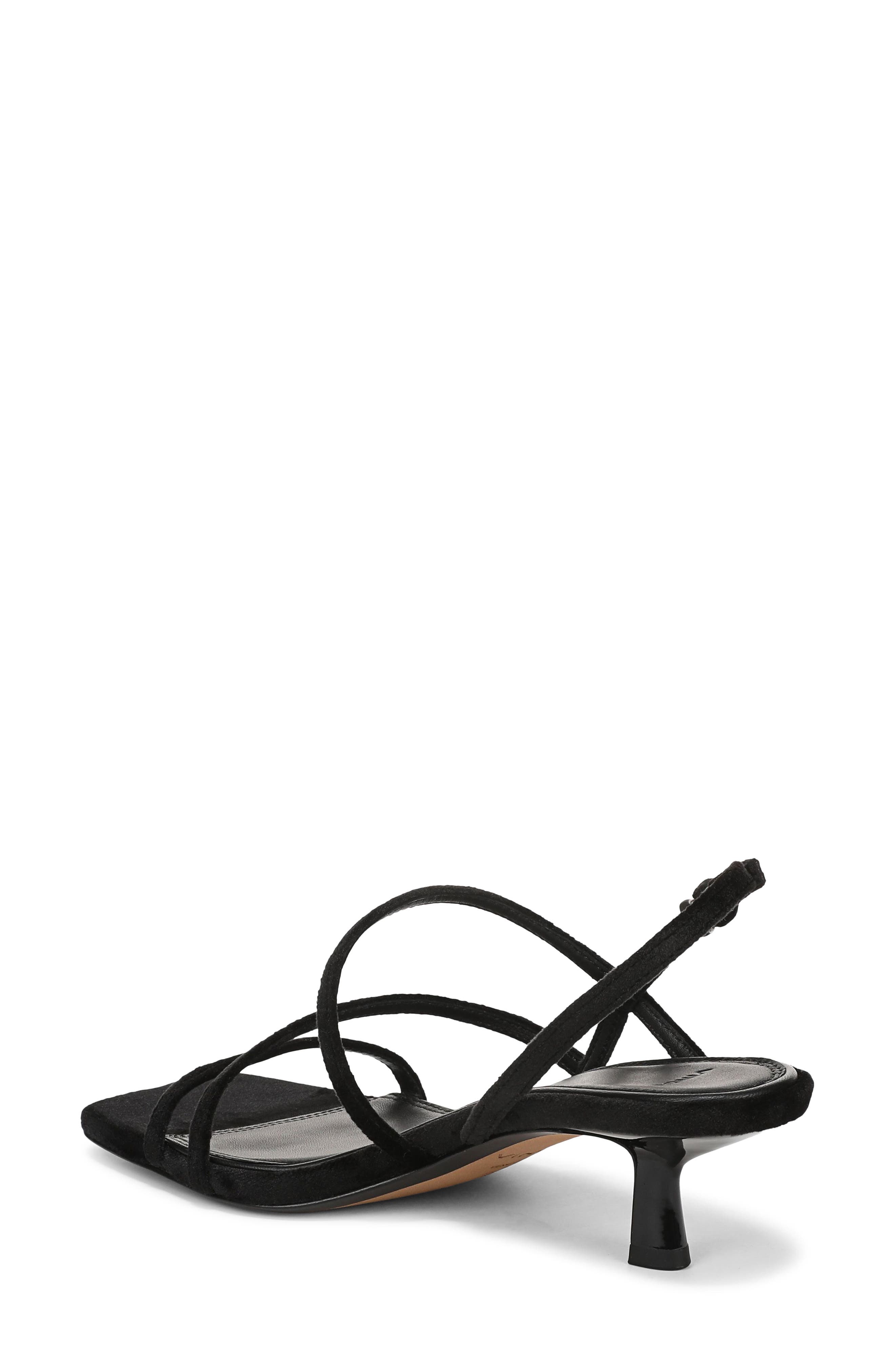 Tania Velvet Heeled Sandal, Alternate, color, BLACK VELVET