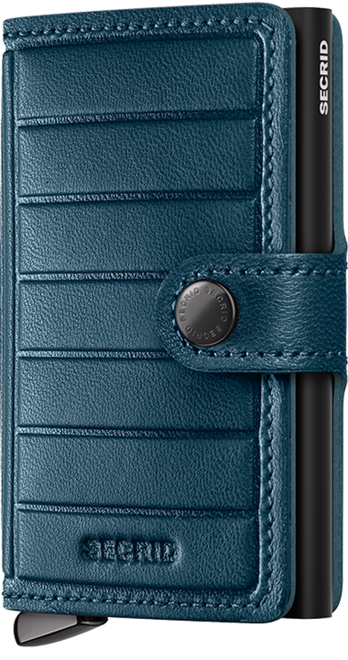 Secrid Premium Miniwallet+ Emboss Lines In Blue