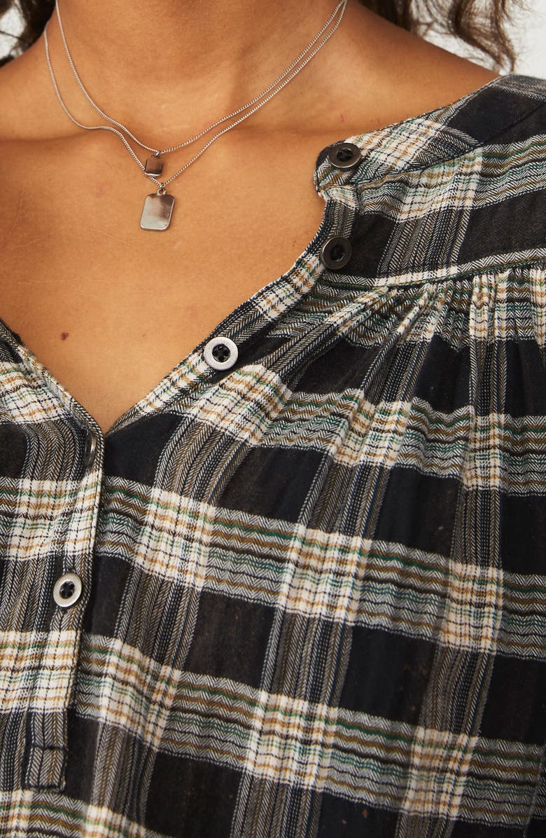 Free People Jessi Plaid Top, Alternate, color, 